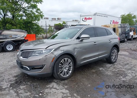 2017 Lincoln Mkx Reserve из США, поврежденный, VIN 2LMPJ8LR6HBL44057